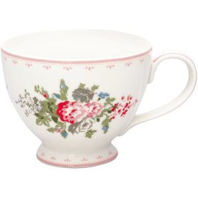 GreenGate Theekop Petricia Pale Pink H: 9,5cm GreenGate Theekop Petricia Pale Pink H: 9,5cm