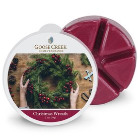 Goose Creek Christmas Wreath Wax Melt / proefblokje beschikbaar Goose Creek Christmas Wreath Wax Melt / proefblokje beschikbaar