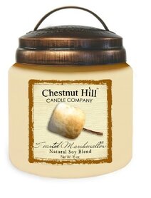 CHESTNUT HILL Candles Geurkaars met 2 lonten TOASTED MARSHMALLOW 450g  CHESTNUT HILL Candles Geurkaars met 2 lonten TOASTED MARSHMALLOW 450g