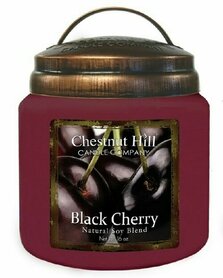 CHESTNUT HILL Candles Geurkaars met 2 lonten BLACK CHERRY 450g  CHESTNUT HILL Candles Geurkaars met 2 lonten BLACK CHERRY 450g