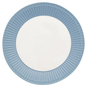 GreenGate Ontbijtbord / Plate Alice Sky Blue D:23cm GreenGate Ontbijtbord / Plate Alice Sky Blue D:23cm