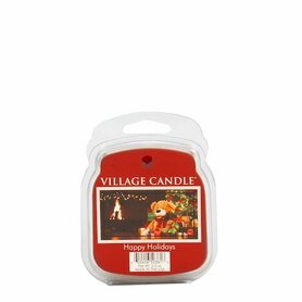Village Candle Happy Holidays 62gr Wax Melt Village Candle Happy Holidays 62gr Wax Melt