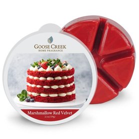 Goose Creek Marshmallow Red Velvet Wax Melt / proefblokje beschikbaar Goose Creek Marshmallow Red Velvet Wax Melt / proefblokje beschikbaar