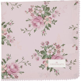 GreenGate Marie dusty rose servet met  kant
