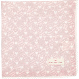 GreenGate Penny pale pink servet met  kant GreenGate Penny pale pink servet met  kant