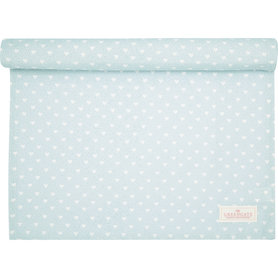 GreenGate Penny pale blue tafelloper 45 x 140cm GreenGate Penny pale blue tafelloper 45 x 140cm