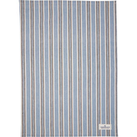 GreenGate Ivah stripe blue Theedoek
