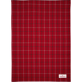 GreenGate Lyla check red Theedoek