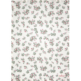 GreenGate Scarlett white Theedoek