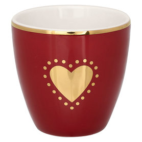 GreenGate Penny bordeaux Espresso mokje  GreenGate Penny bordeaux Espresso mokje