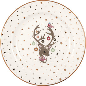 GreenGate Dina white ontbijtbord GreenGate Dina white ontbijtbord