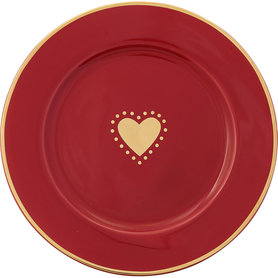 GreenGate Penny bordeaux Gebaksbordje GreenGate Penny bordeaux Gebaksbordje
