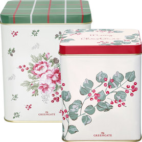 GreenGate Charline white square box set/2