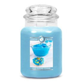 Iced Sugar Cookie Goose Creek Candle 24oz Large Jar (Daglicht verkleuring) Iced Sugar Cookie Goose Creek Candle 24oz Large Jar (Daglicht verkleuring)
