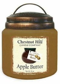 CHESTNUT HILL Candles Geurkaars met 2 lonten APPLE BUTTER 450g  CHESTNUT HILL Candles Geurkaars met 2 lonten APPLE BUTTER 450g