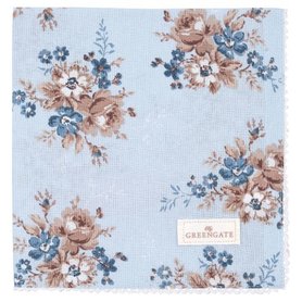GreenGate Marie dusty blue servet met  kant GreenGate Marie dusty blue servet met  kant