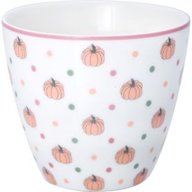 GreenGate Halloween Collectie Clarissa white Latte Beker 0,30L GreenGate Halloween Collectie Clarissa white Latte Beker 0,30L