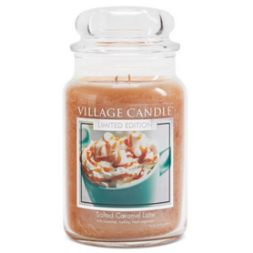 Village Candle Salted Caramel Latte 737gr Large Candle