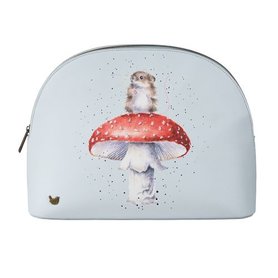 Wrendale Make-up tas Groot - Muis - 'He's a Fun-Gi'