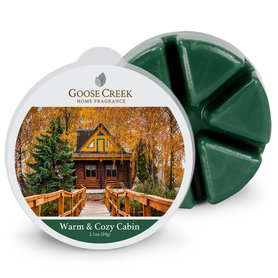 Goose Creek Warm & Cozy Cabin Wax Melt / proefblokje beschikbaar Goose Creek Warm & Cozy Cabin Wax Melt / proefblokje beschikbaar