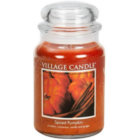 Village Candle Spiced Pumpkin 737gr Large Candle