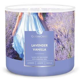 Goose Creek Candle Lavender Vanilla Soy Blend 3 Wick Tumbler