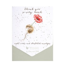 Wrendale Designs Bedank kaart Muis "So Very Much Thank You " set Wrendale Designs Bedank kaart Muis "So Very Much Thank You " set