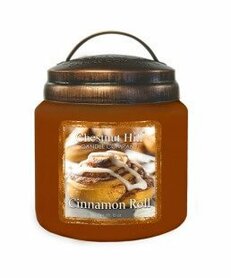 CHESTNUT HILL Candles Geurkaars met 2 lonten CINNAMON ROLL 450g  CHESTNUT HILL Candles Geurkaars met 2 lonten CINNAMON ROLL 450g