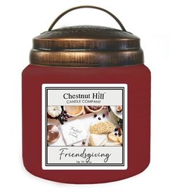 CHESTNUT HILL Candles Geurkaars met 2 lonten FRIENDSGIVING 450g  CHESTNUT HILL Candles Geurkaars met 2 lonten FRIENDSGIVING 450g