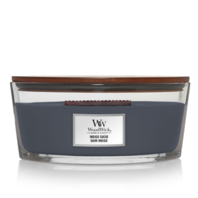 WoodWick® Indigo Suede Ellipse Candle WoodWick® Indigo Suede Ellipse Candle