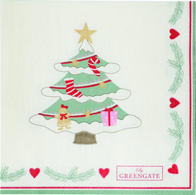 GreenGate XMas Mix papieren servet small 20pcs GreenGate XMas Mix papieren servet small 20pcs