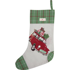 GreenGate Kerst Sok / Christmas Stocking Christmas Car Red H: 60cm GreenGate Kerst Sok / Christmas Stocking Christmas Car Red H: 60cm