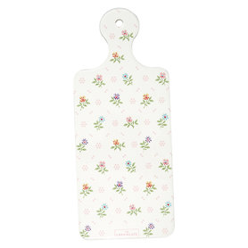 GreenGate Cilja white serveerplank / Coaster Board 12x29cm GreenGate Cilja white serveerplank / Coaster Board 12x29cm
