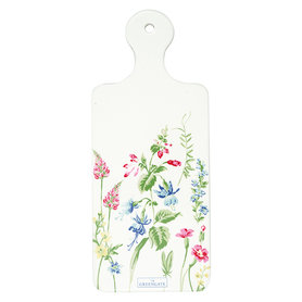 GreenGate Elwin white serveerplank / Coaster Board 12x29cm