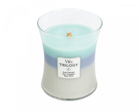 WoodWick® HearthWick® Woven Comforts Trilogy Medium Candle