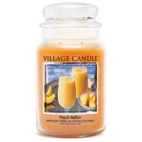 Village Candle Peach Bellini 737gr Large Candle