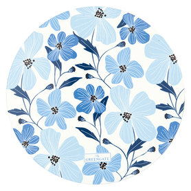 GreenGate Laerke white onderzetter / Coaster round 