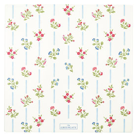 GreenGate Hannah white onderzetter / Coaster square