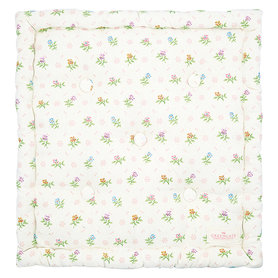 GreenGate Zit Kussen / Box Cushion Cilja white 50x50cm