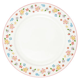 GreenGate Dinerbord Columbine petit white 