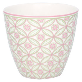 GreenGate Latte Mok Eva white  GreenGate Latte Mok Eva white