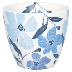 GreenGate Latte Mok Laerke white  GreenGate Latte Mok Laerke white