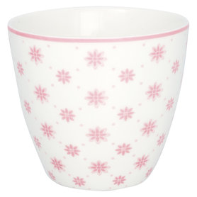 GreenGate Latte Mok Laurie pale pink  GreenGate Latte Mok Laurie pale pink