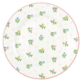 GreenGate ontbijt- / lunch bord Cilja white