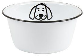Voerbak voor hond emaille small | IBLaursen Voerbak voor hond emaille small | IBLaursen