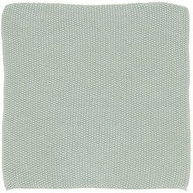 Vaatdoek Mynthe aqua haze knitted | IBLaursen Vaatdoek Mynthe aqua haze knitted | IBLaursen