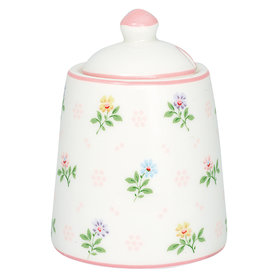 GreenGate Suikerpot Cilja White