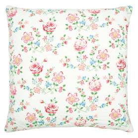 GreenGate Kussenhoes doorgestikt Columbine white  GreenGate Kussenhoes doorgestikt Columbine white