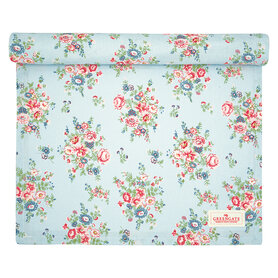 GreenGate Tafelloper Ailis pale blue 45 x 140 cm GreenGate Tafelloper Ailis pale blue 45 x 140 cm