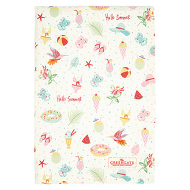 GreenGate Tafelkleed Lula white 150 x 150 cm GreenGate Tafelkleed Lula white 150 x 150 cm